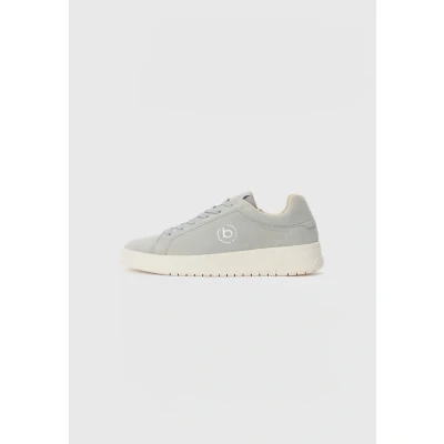 Afbeelding van bugatti Sneakers laag, Dames, Maat: 36, Light blue Veloursleer