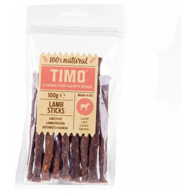 Afbeelding van Timo Sticks 100 g Hondensnacks Lam
