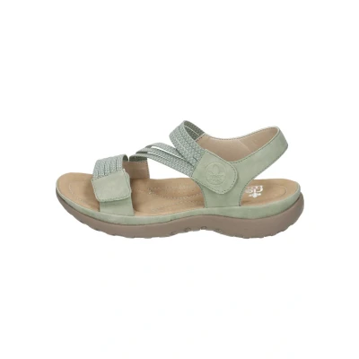 Afbeelding van Rieker Sandalen groen Synthetisch Dames Maat 43