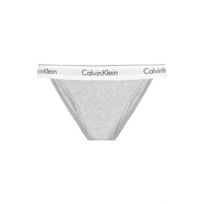 Afbeelding van Calvin Klein dames Modern Cotton tanga met logoband in de kleur Zwart, maat: S