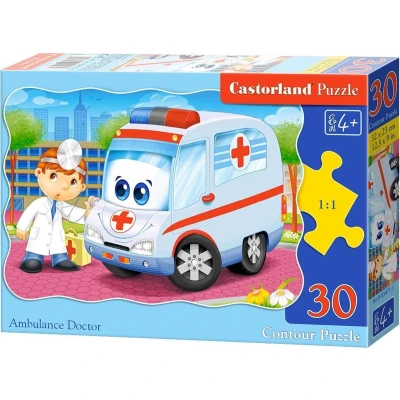 Afbeelding van Castorland Legpuzzel Ambulance Doctor 30 Stukjes