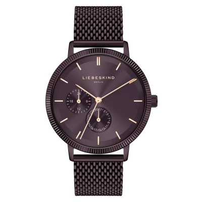 Afbeelding van Liebeskind Berlin Horloge, Dames, Maat: One Size, Lila