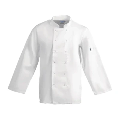 Afbeelding van Whites Vegas koksbuis lange mouw wit XL