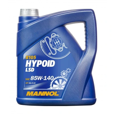 Afbeelding van MANNOL HYPOID LSD MN8105 4 Versnellingsbakolie 85W 140 Mineraal olie