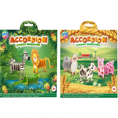 Afbeelding van Creative Craft Group Vouw je Eigen Papieren Dieren, 3dlg.