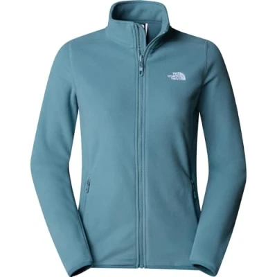 Afbeelding van The North Face 100 Glacier 1/4 ZIP Fleece trui, Dames, Maat: XS, Stormy blue