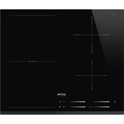 Afbeelding van Smeg Si1m7643b Inductiekookplaat 60 Cm Autovent Intuitive Slider 4 Zones Multizone Facetrand