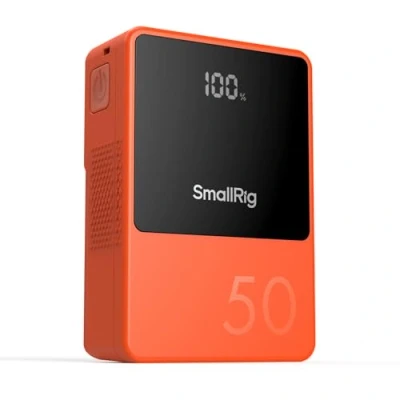 Afbeelding van SmallRig 4871 VB50 mini V Mount Battery oranje