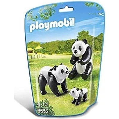 Image de Playmobil City Life 6652 Famille de pandas