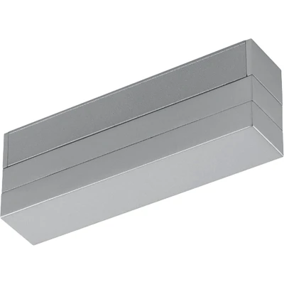 Afbeelding van Spanningsrail Voedingsconnector DUOLINE 2 Fase Mat Titaan