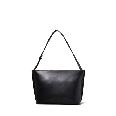 Afbeelding van Calvin Klein Embossed LOGO Medium Shopper, Dames, Maat: One Size, Ck black