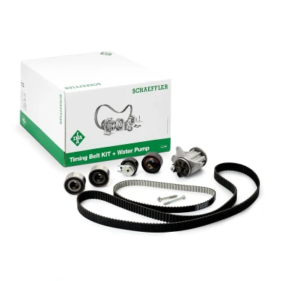 Afbeelding van INA 530 0764 31 waterpomp + Distributieriem Set Met JAGUAR: XF Saloon, LAND ROVER: Range Rover Sport