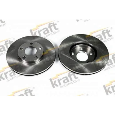 Afbeelding van KRAFT Remschijf VOLKSWAGEN: Passat B5 Saloon 282,5, 283mm 25,0mm 5 Geventileerd 6040320 8E0615301A,8E0615301C Remschijven