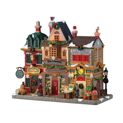 Afbeelding van Lemax The Tannenbaum Tower Christmas Shops