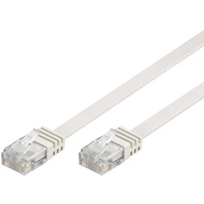Afbeelding van Wentronic CAT6 Netwerkkabel RJ45 Wit 1.5 m