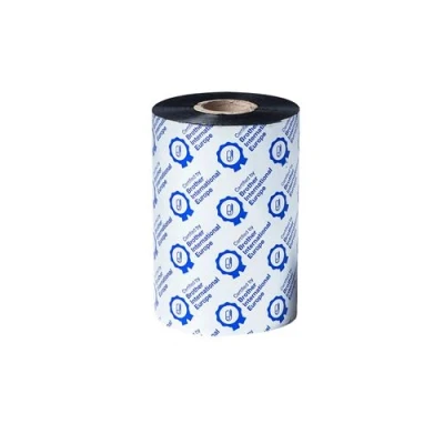 Image de Brother Standard Noir 110 mm x 450 m recharge ruban d&#039;encre d&#039;imprimante (transfert thermique) (pack de 8) pour TJ 4020, 4120; Titan Industrial Printer 4021, 4121, 4420, 4422, 4520, 4522