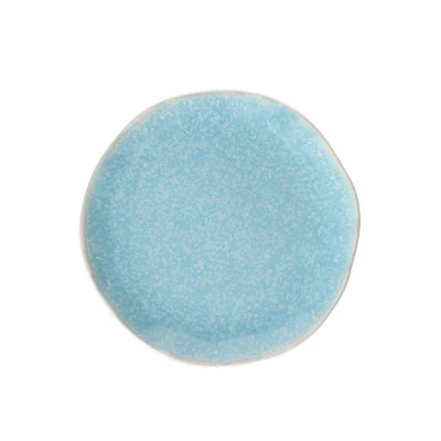 Afbeelding van Rose&amp;tullipani Dessertbord 20 Cm Azzurro Ev6 Azuurblauw Keramiek