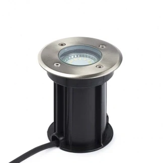 Afbeelding van Grondspot Ranex (LED, 230 lm, Geborsteld staal, Rond)