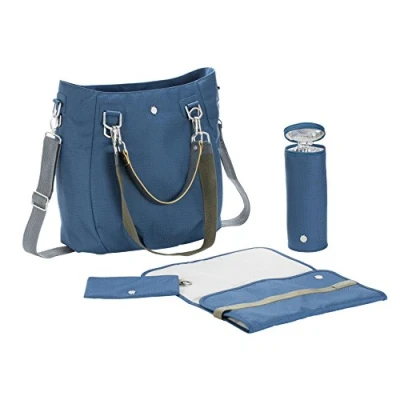 Afbeelding van LÄSSIG baby wikkelrugzak wikkeltas babytas kliniktas stijlvolle tas incl. winkelaccessoires Green Label Mix &#039;n Match Bag