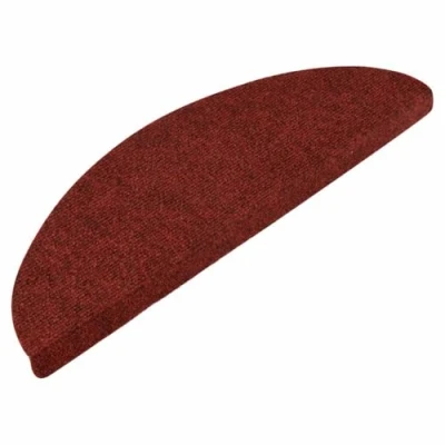 Afbeelding van Trapmatten zelfklevend 15 st 56x20 cm rood