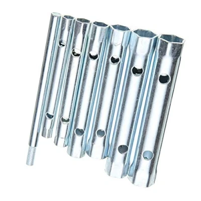 Afbeelding van 7 delige set dopsleutel set, voor loodgieter, dubbele metrische bougiesleutel buis