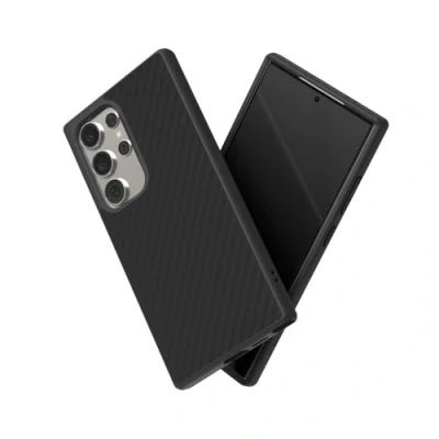 Afbeelding van RHINOSHIELD Hoesje compatibel met [Galaxy S24 Ultra] SolidSuit dunne hoes schokabsorberende technologie en premium matte afwerking koolstofvezel