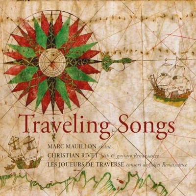 Afbeelding van Marc Mauillon, Christian Rivet, Les Joueurs De Traverse Traveling Songs (CD)