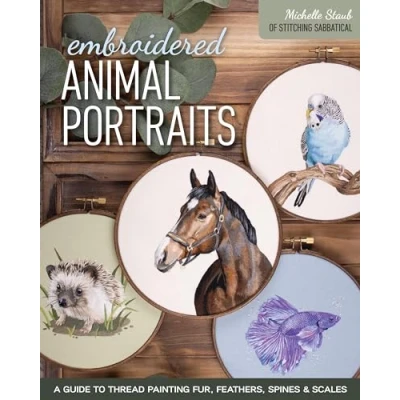 Afbeelding van Embroidered Animal Portraits