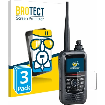 Afbeelding van BROTECT Screenprotector voor Icom IC R15 Folie Beschermfolie Beschermglas transparant (3 Stuks)