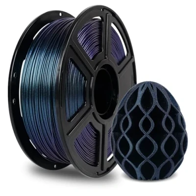 Afbeelding van FLASHFORGE PLA filament 1,75 mm, 1 kg, voor 3D printers, titanium gebrand