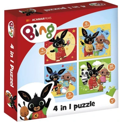 Afbeelding van Bing 4In1 Puzzel 4 16 Stukjes