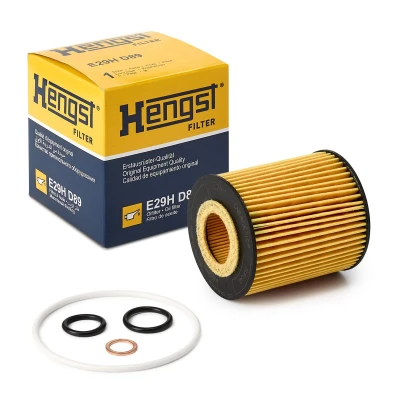 Afbeelding van HENGST Filter E29H D89 Oliefilter insert BMW: 3 Saloon, 1 Hatchback, Z4 Roadster