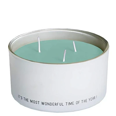 Afbeelding van SPAAS 3 wiek geurkaars in geschenkverpakking, ± 28 uur Merry moments