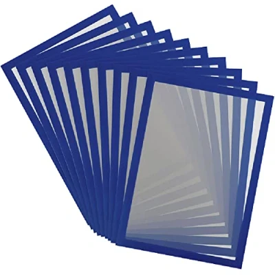 Afbeelding van Tarifold Es 195241 Magneto PRO 10 magnetisch computerframe A3 voor documenten, berichten, borden, snel uitwisselen en plaatsen metalen oppervlakken aan de achterkant, blauw,