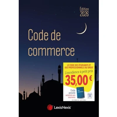 Afbeelding van CODE DE COMMERCE 2026 (JAQUETTE ISTAMBLUE)
