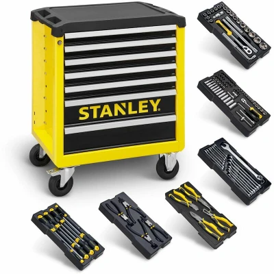 Afbeelding van Stanley STHT6 80827 Transmodule Gereedschapskar 7 Laden gevuld