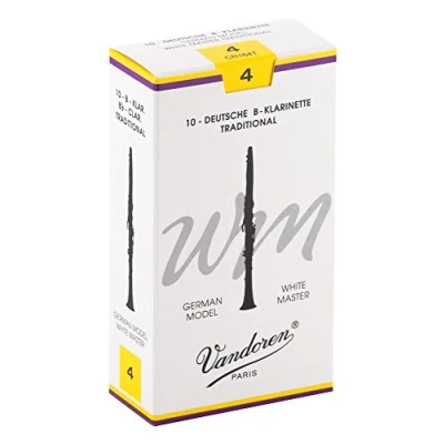 Afbeelding van Riet Bb Klarinet White Master 4 10 Stuks