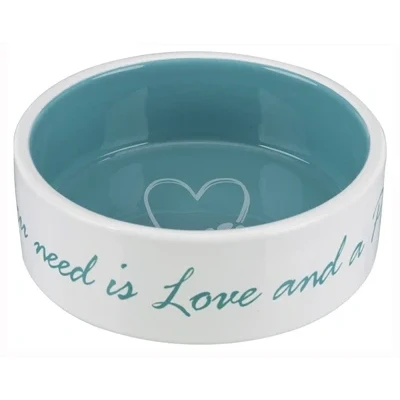 Afbeelding van Trixie Voerbak Pets Home Petrol 12 CM (386098)