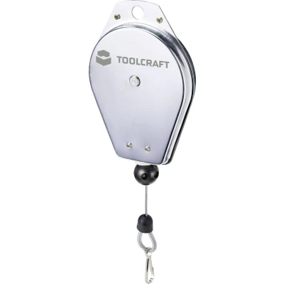 Afbeelding van TOOLCRAFT TO 7310169 Lasklem, kabellengte tot 2 m Belasting (max.): 3 kg