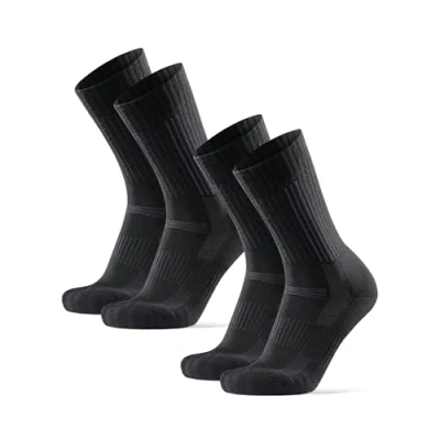 Afbeelding van Danish Endurance Premium Hiking 2 PACK Sportsokken, Heren, Maat: 35 38, Black