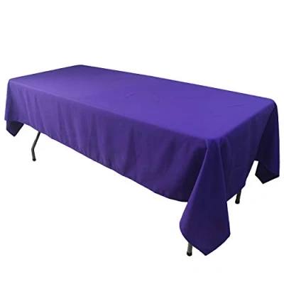 Afbeelding van KaitatsuSen Rechthoekig tafelkleed van polyesterweefsel, paars, 150 x 300 cm