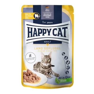 Afbeelding van Happy Cat Culinaire Zak 20x85g Gevogelte Land