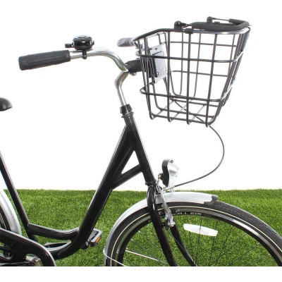 Afbeelding van Basil Bremen Alu BE/KF Nordlicht Fietsmand Voor Aluminium Matzwart