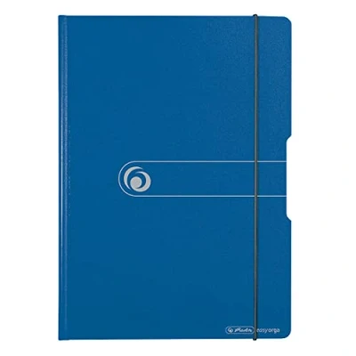 Afbeelding van Herlitz 11217213 klemmap, A4, blauw