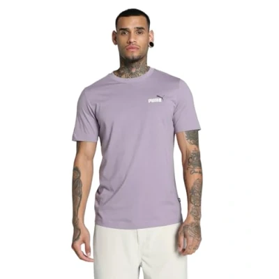 Afbeelding van Puma COL Small LOGO Tshirt basic, Heren, Maat: XXL, Pale plum