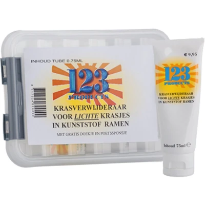 Afbeelding van 123 Products Krasverwijderaar Transparant Schoonmaakartikelen
