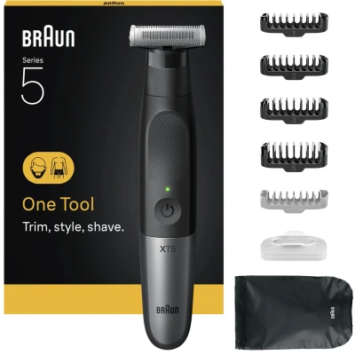 Afbeelding van Baard en haar trimmer Braun XT5100