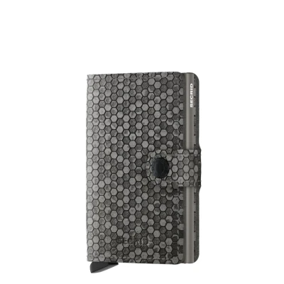 Afbeelding van Secrid Miniwallet Hexagon grey Dames portemonnee