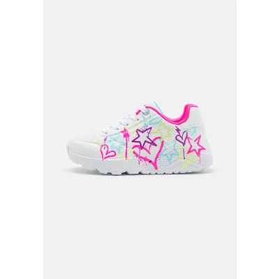 Afbeelding van Skechers UNO LITE Sneakers laag White/neon multicoloured voor kinderen, Maat: 35, multi/coloured Schoenen