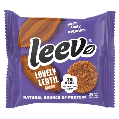 Afbeelding van Leev Bio Lovely Lentil Cacao Cakes Multipack 60GR